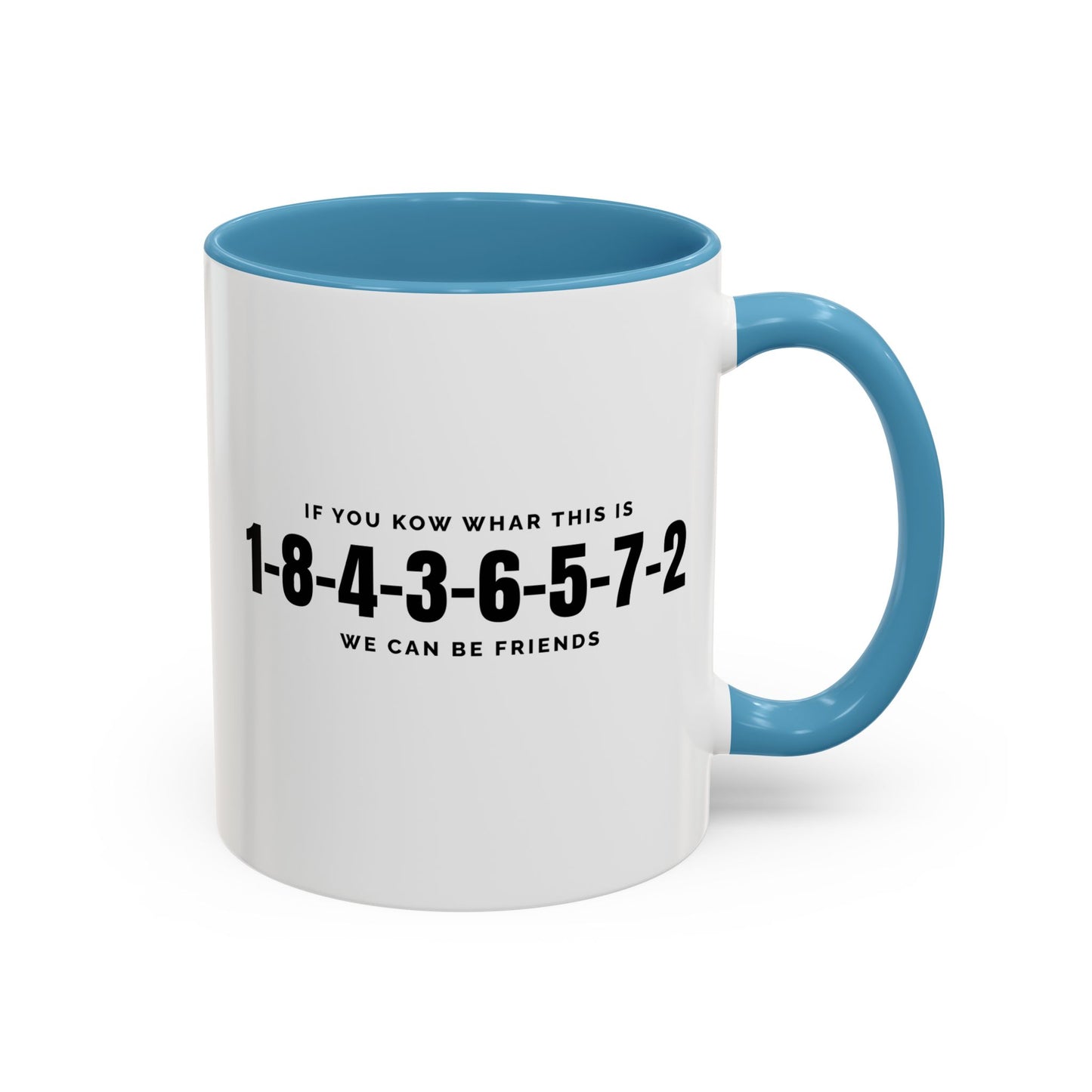 Chevrolet Firing Order Mug, Small Black Accent Coffee Cup