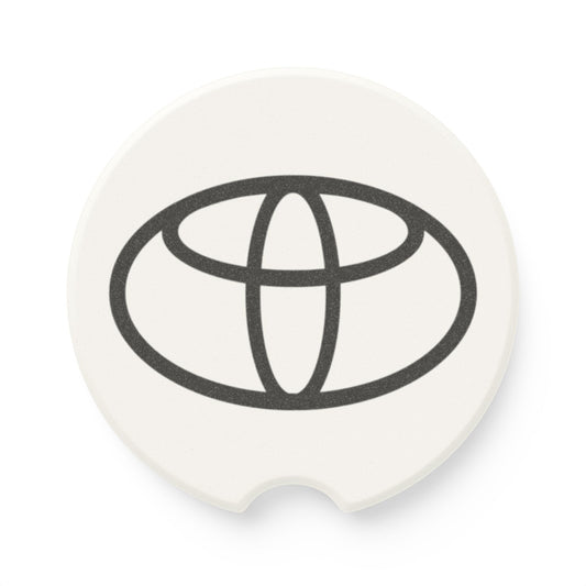 Toyota Logo Soapstone Car Coaster