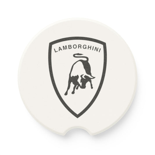 Lamborghini Logo Soapstone Car Coaster