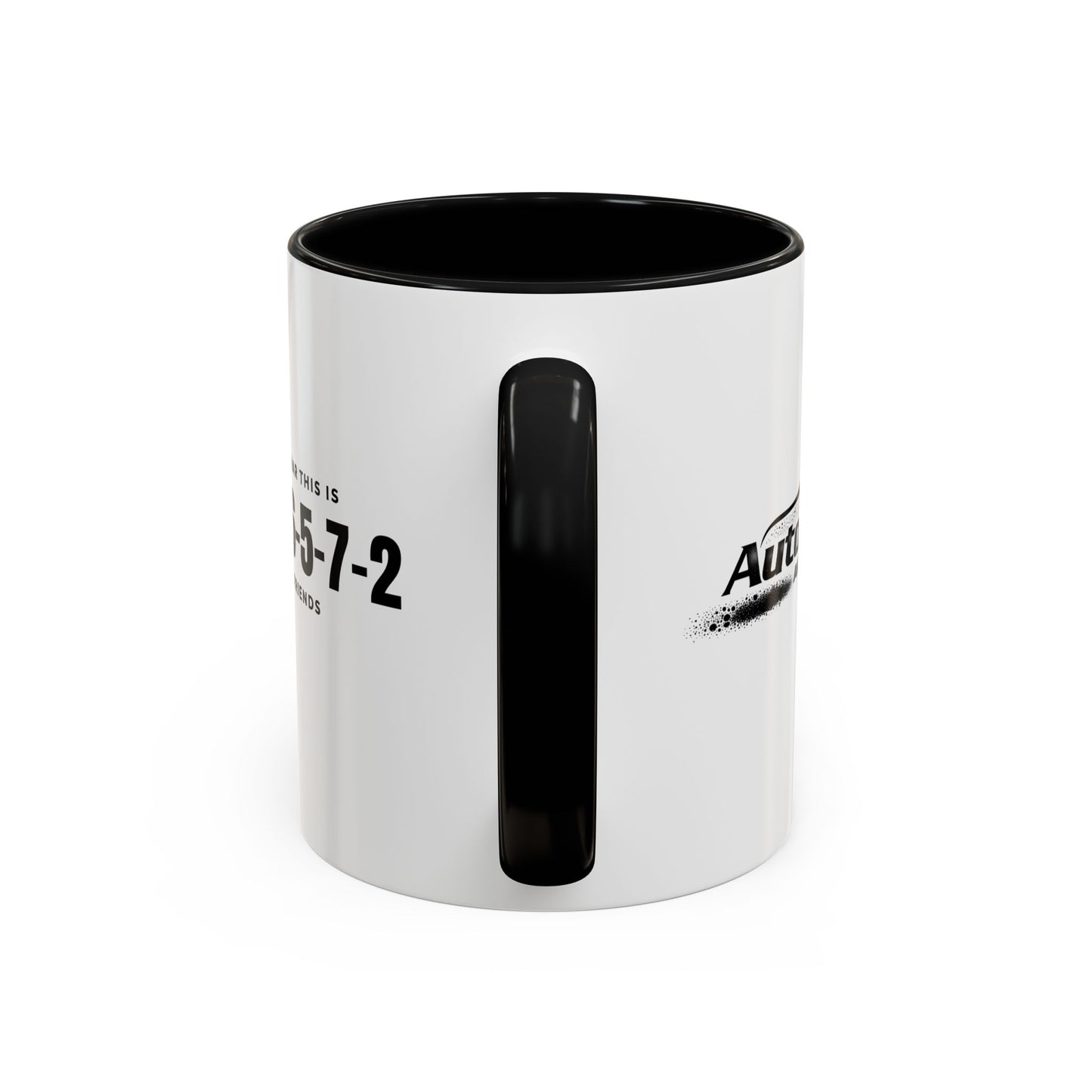 Chevrolet Firing Order Mug, Small Black Accent Coffee Cup