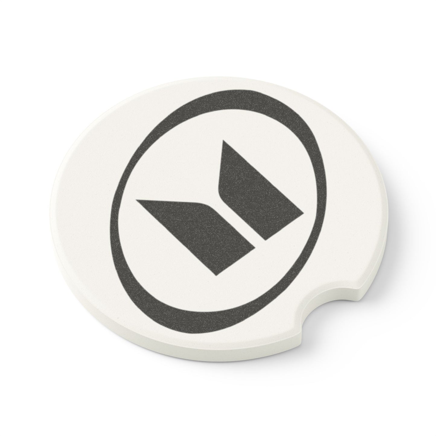 Isuzu Logo Soapstone Car Coaster