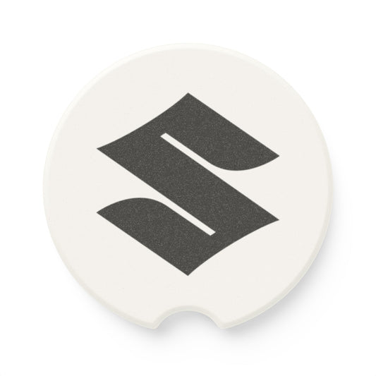 Suzuki Logo Soapstone Car Coaster