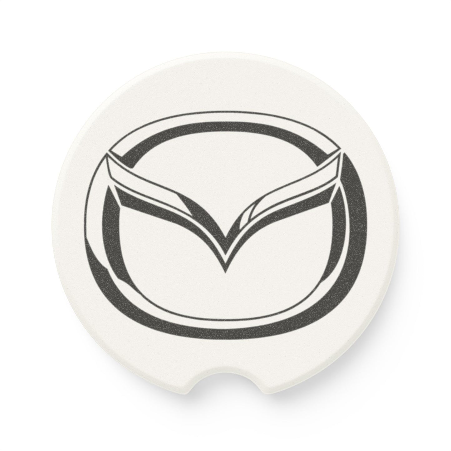 Mazda Logo Soapstone Car Coaster
