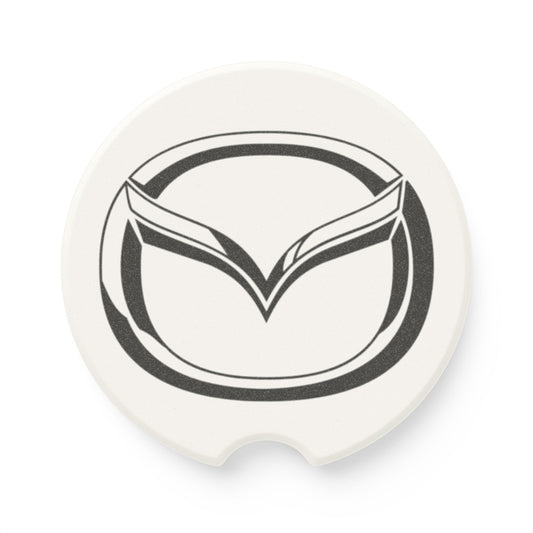 Mazda Logo Soapstone Car Coaster
