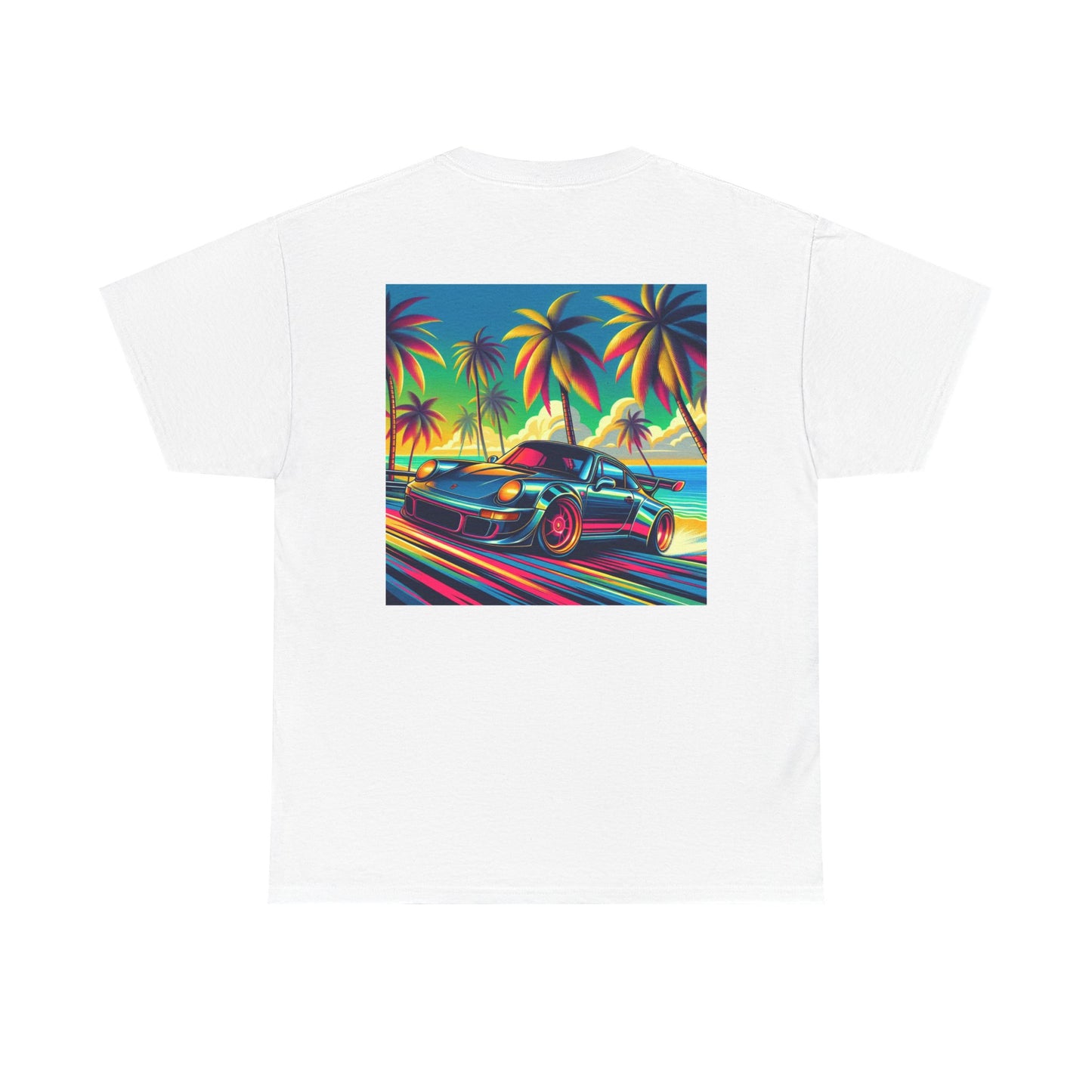 Porsche 911 Drifting The Beach Tee