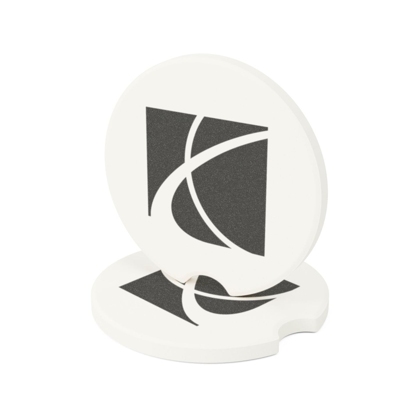 Saturn Logo Soapstone Car Coaster