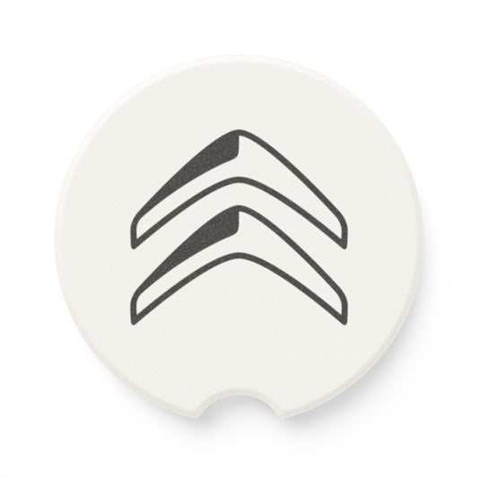 Citroen Logo Soapstone Car Coaster