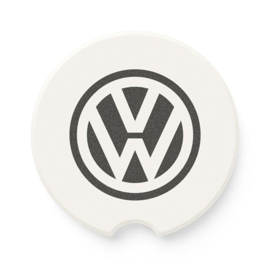 Volkswagen Logo Soapstone Car Coaster