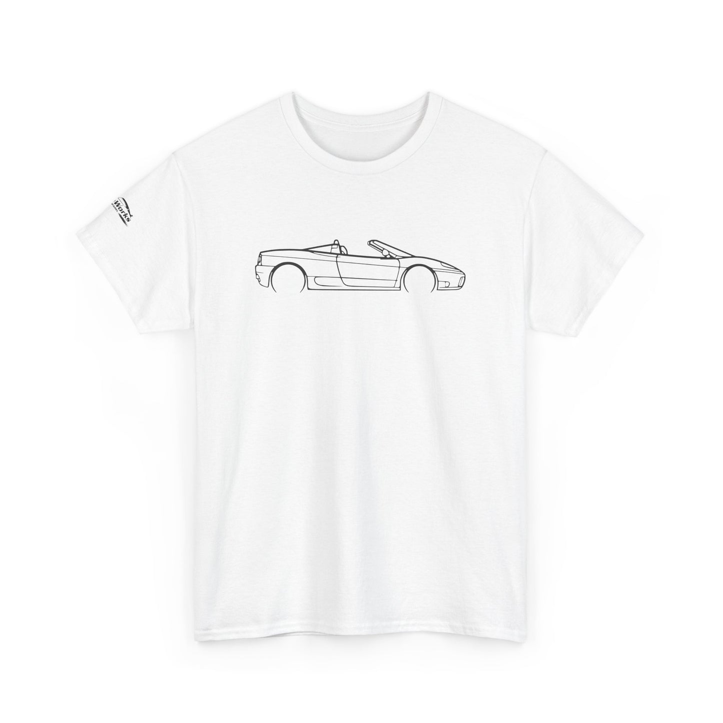Ferrari 360 Spider Silhouette T-Shirt