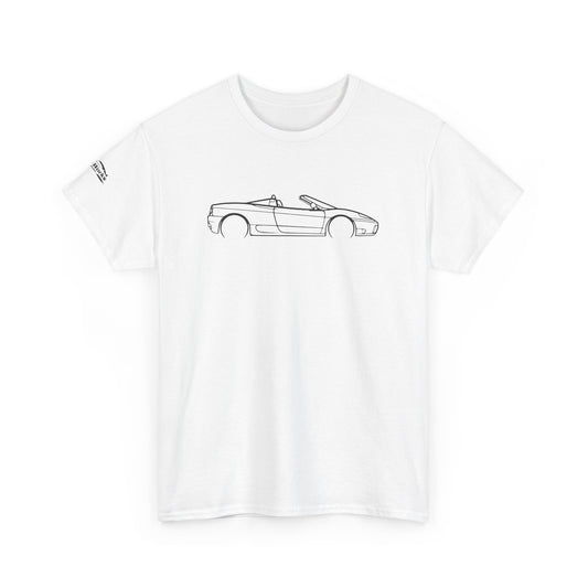 Ferrari 360 Spider Silhouette T-Shirt
