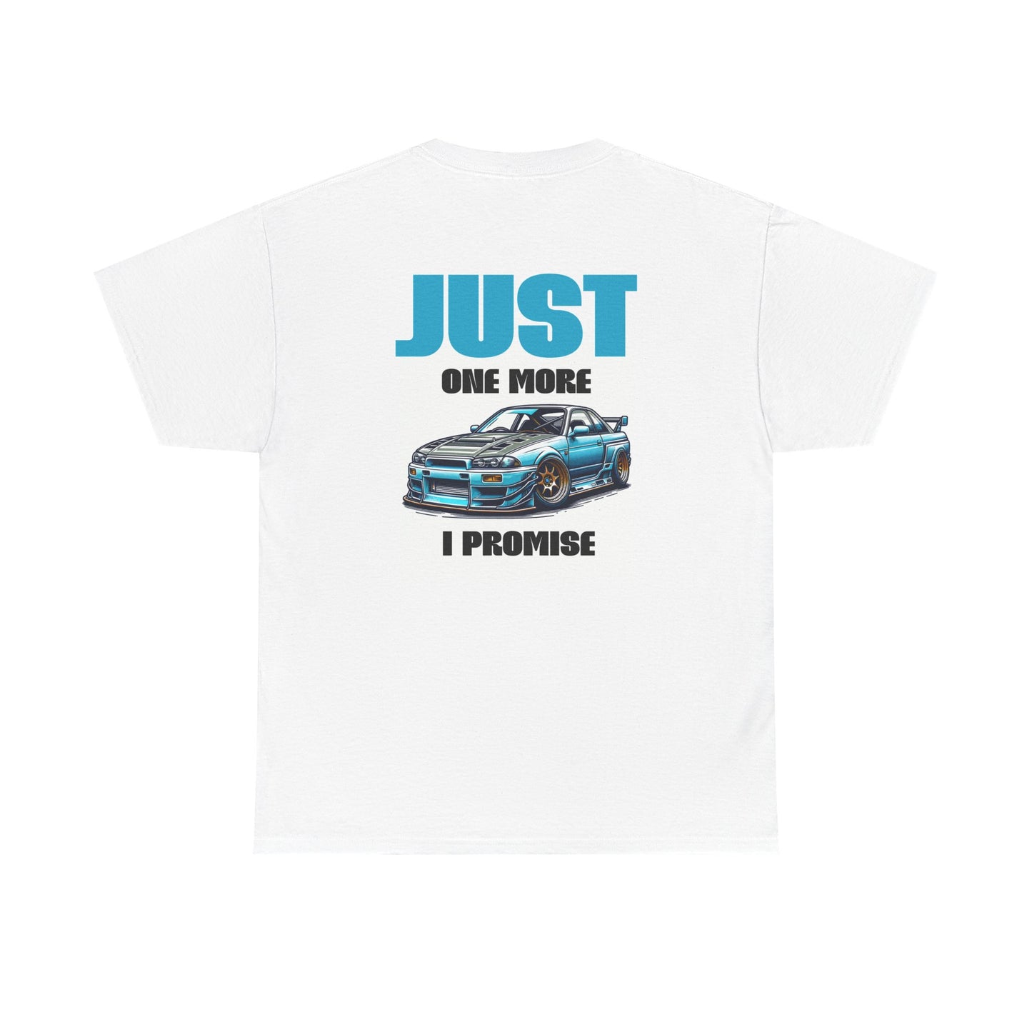 JDM T-Shirt - Nissan R34 'Just One More Car'