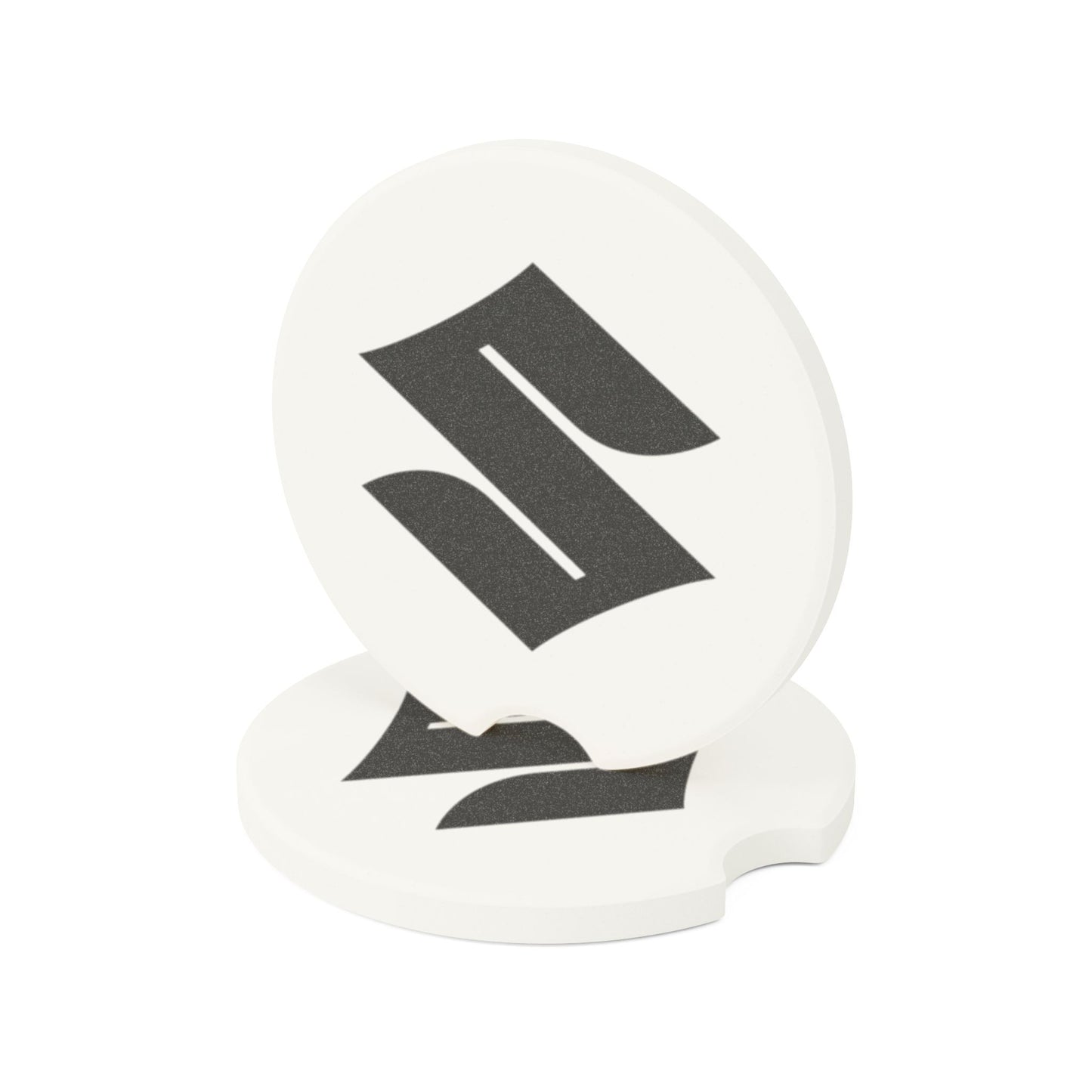 Suzuki Logo Soapstone Car Coaster