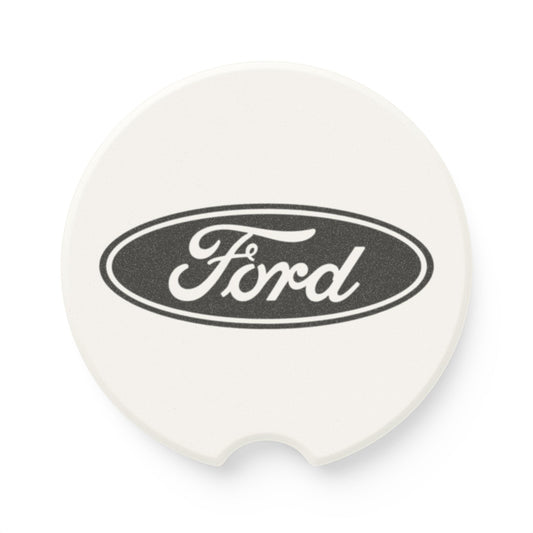 Ford Logo Soapstone Car Coaster