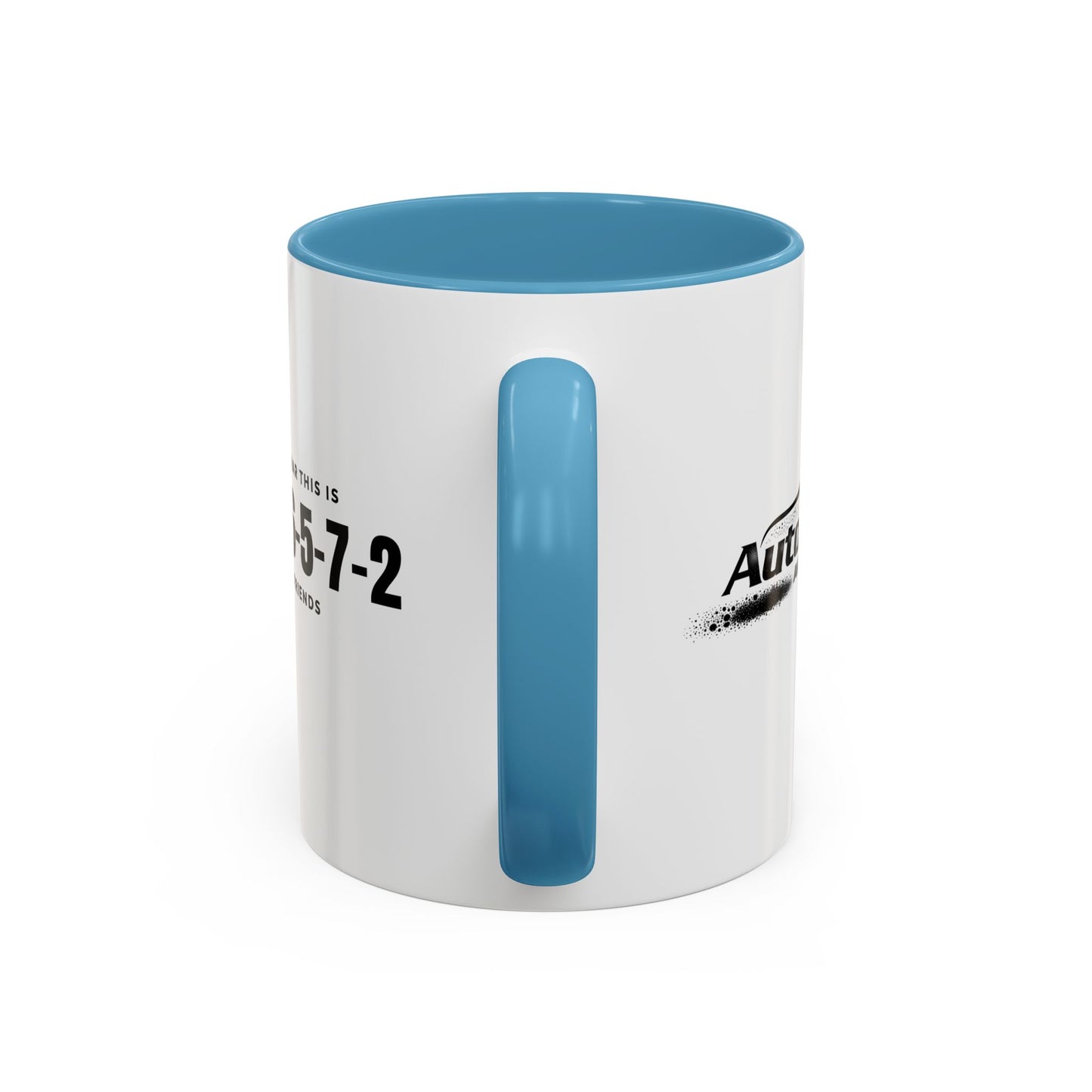 Chevrolet Firing Order Mug, Small Black Accent Coffee Cup