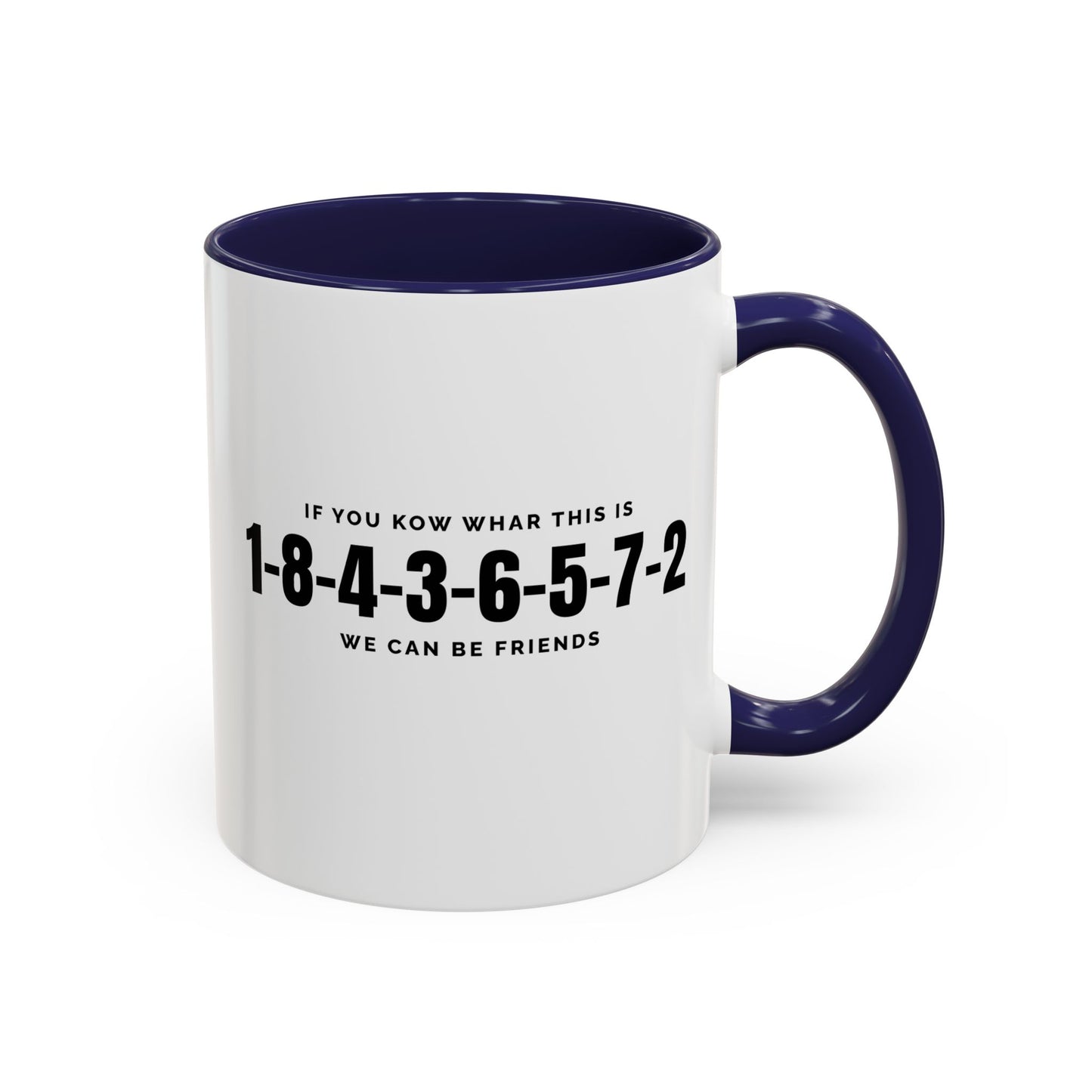 Chevrolet Firing Order Mug, Small Black Accent Coffee Cup