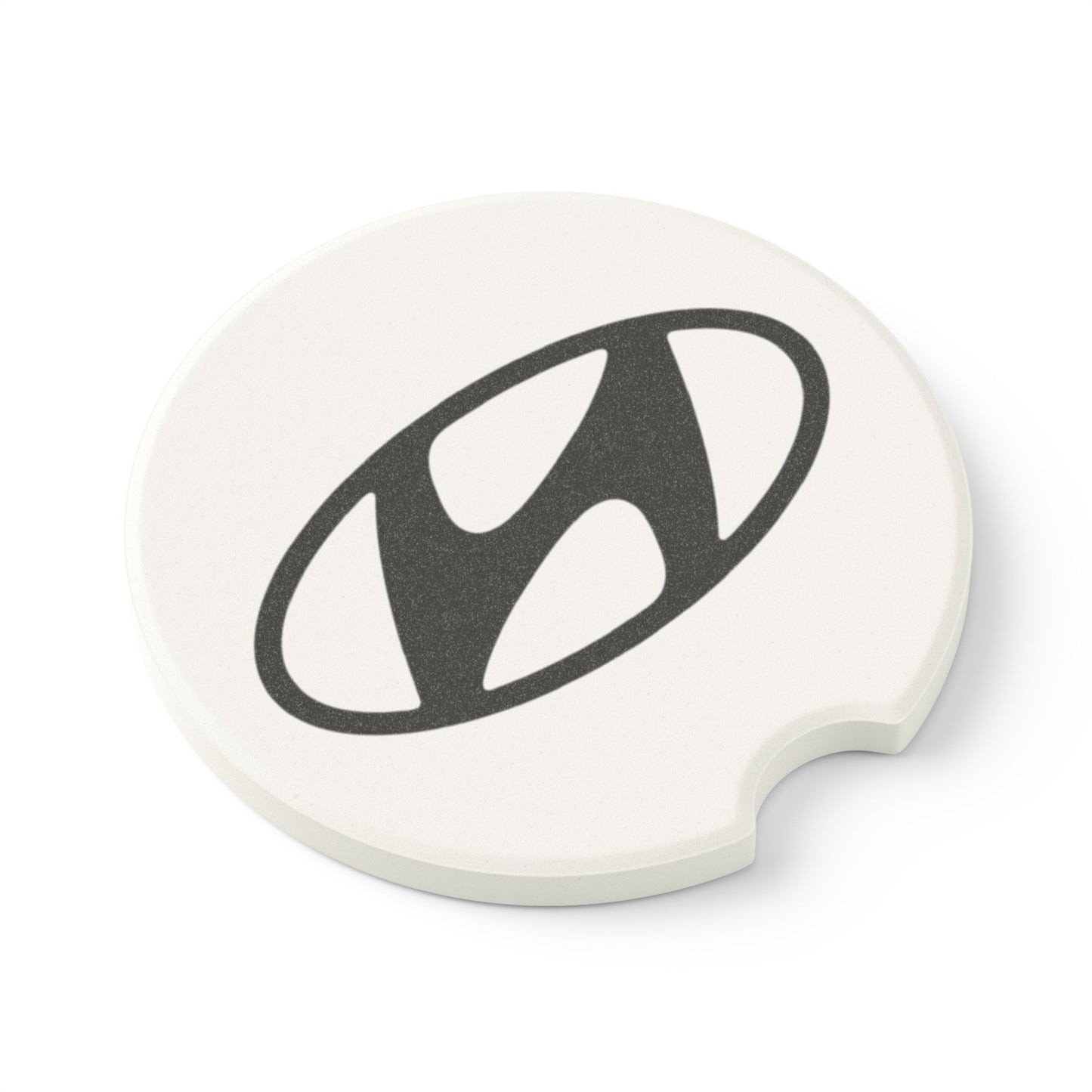 Hyundai Logo Soapstone Car Coaster