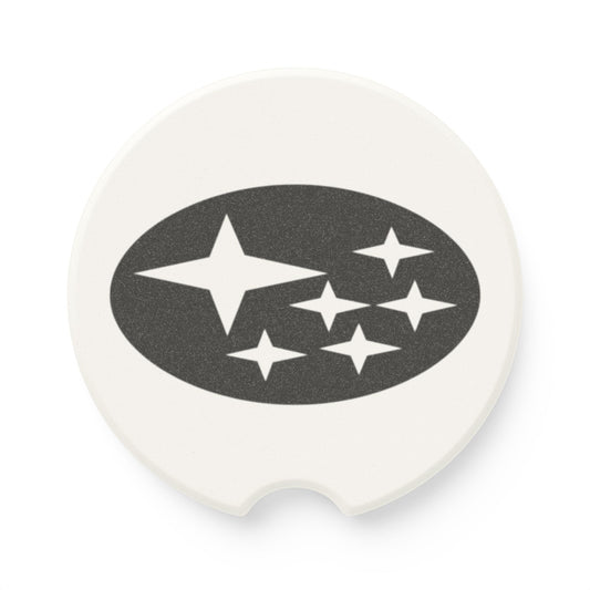 Subaru Logo Soapstone Car Coaster