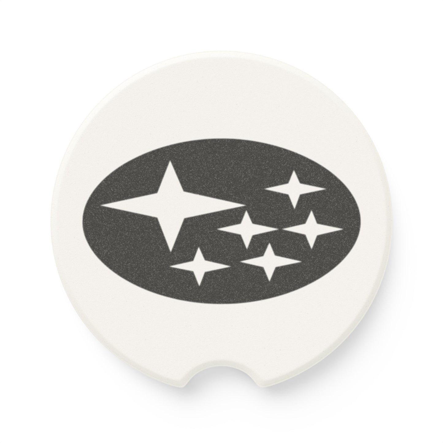 Subaru Logo Soapstone Car Coaster