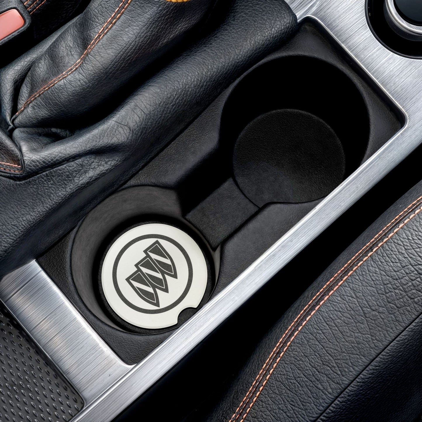 Buick Logo Soapstone Car Coaster