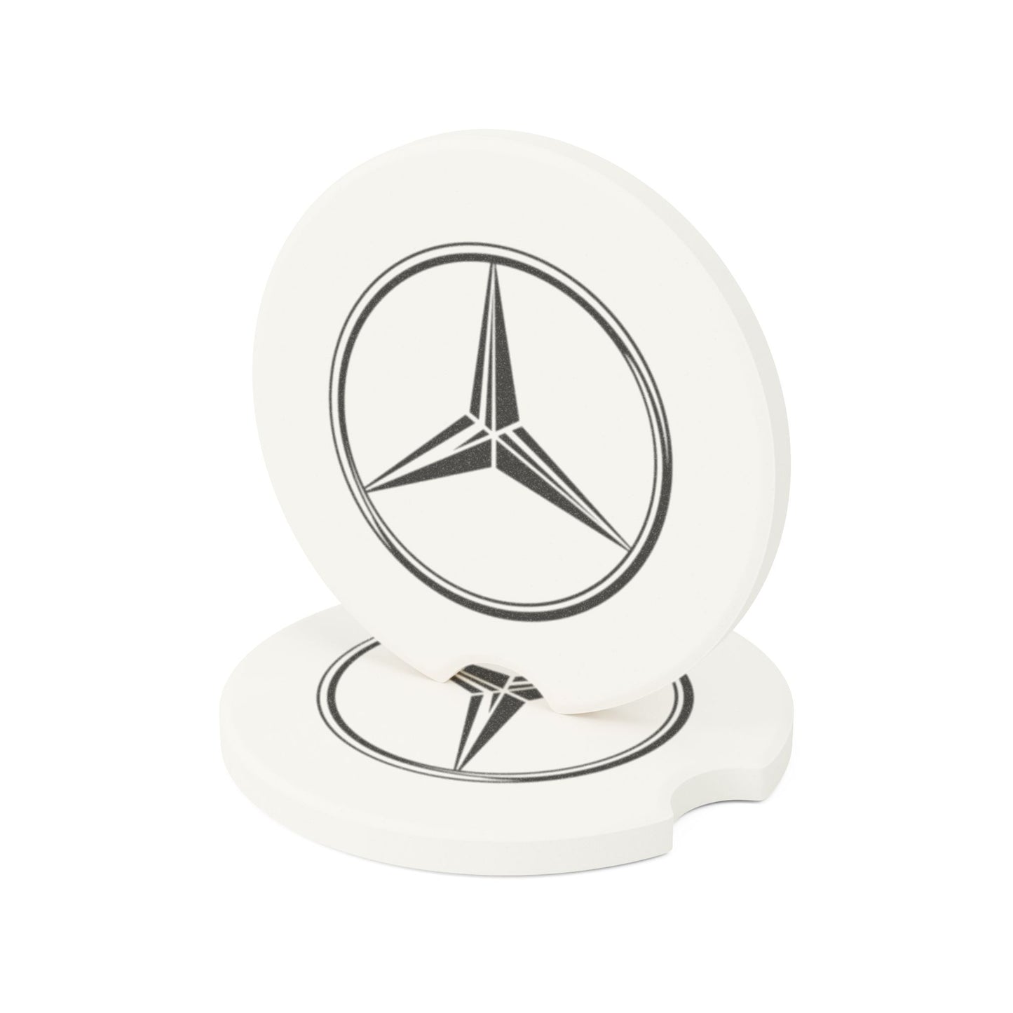 Mercedes-Benz Logo Soapstone Car Coaster