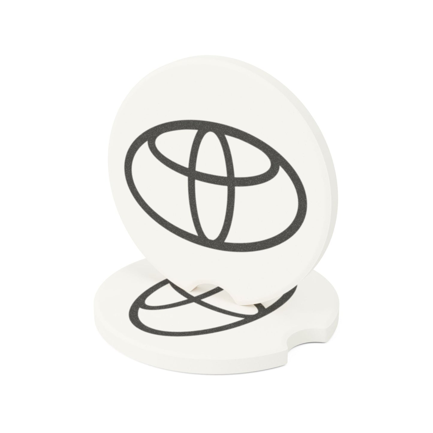 Toyota Logo Soapstone Car Coaster