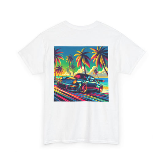 Porsche 911 Drifting The Beach Tee