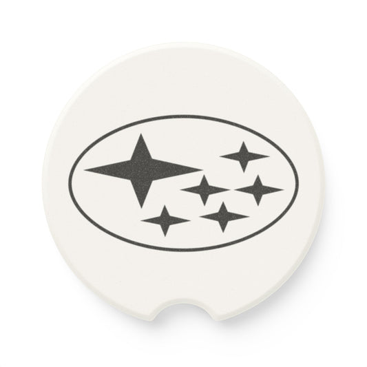 Subaru Logo Soapstone Car Coaster