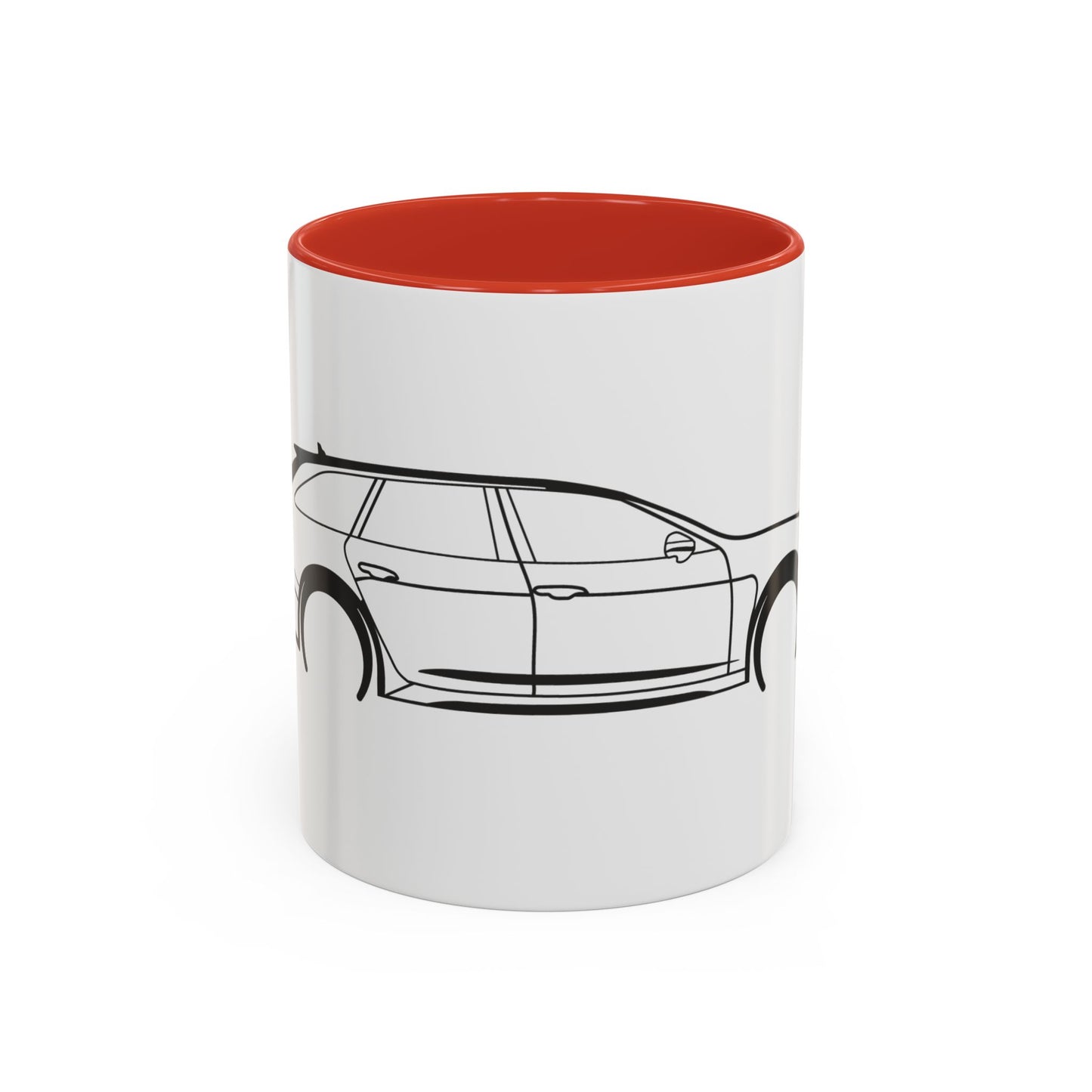 Audi RS6 Avant Silhouette Coffee Mug