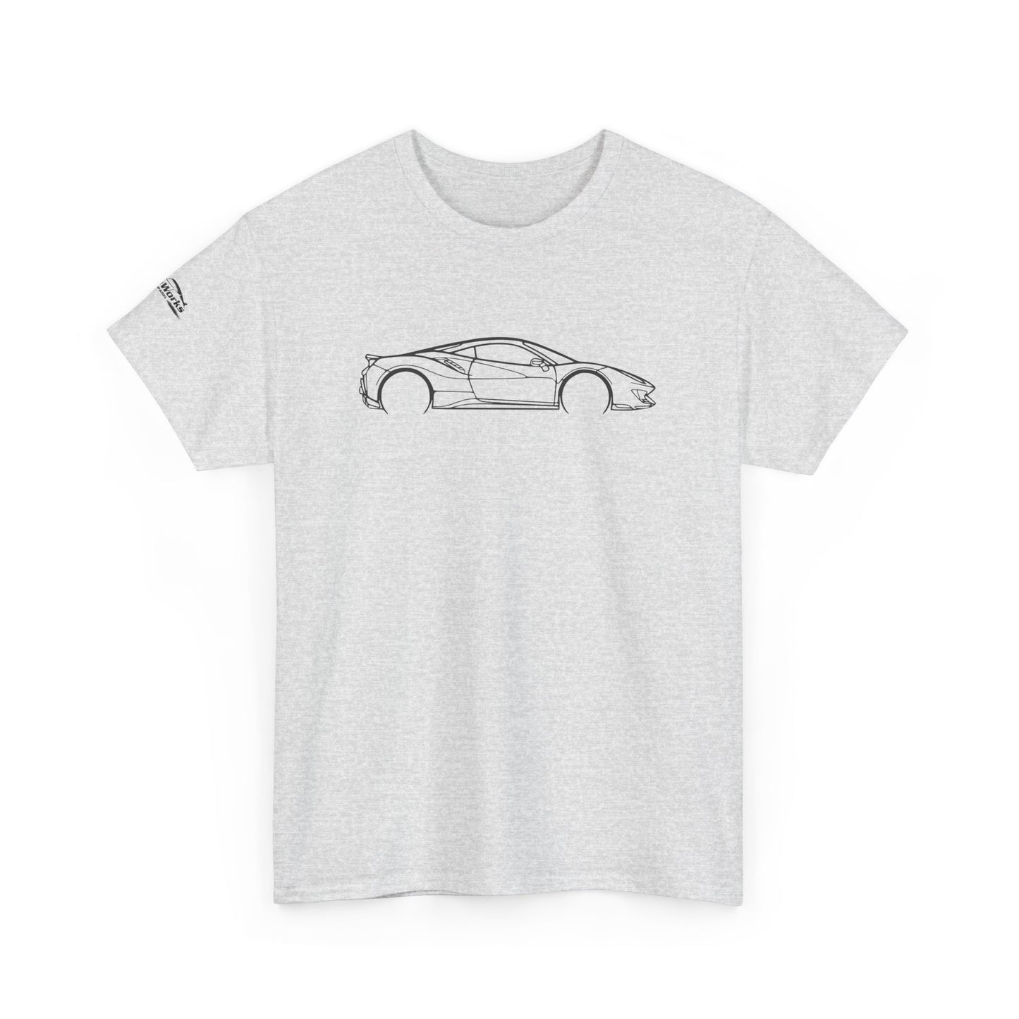 Ferrari 488 Pista Silhouette T-Shirt