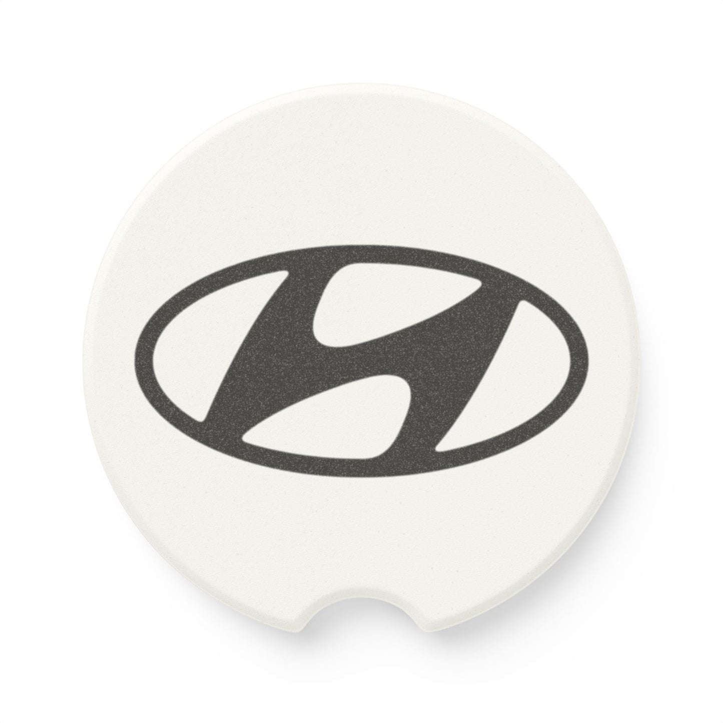 Hyundai Logo Soapstone Car Coaster